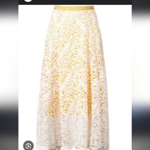 Dorothee Schumacher Irrisistible Lace Skirt Size 4